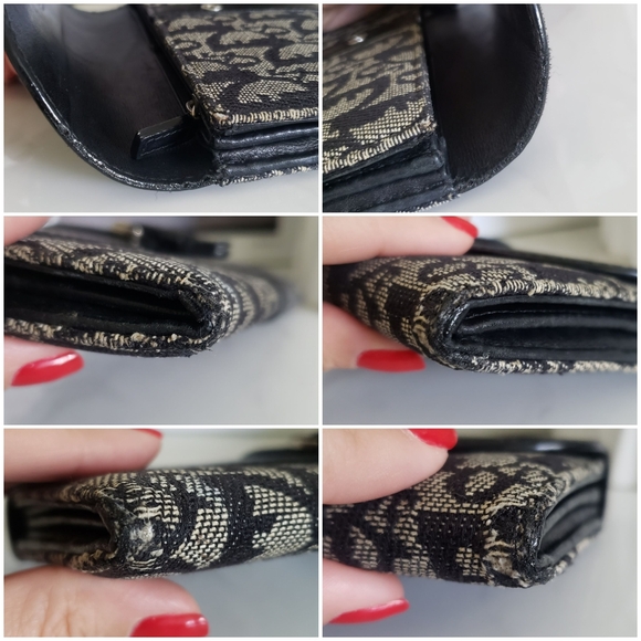 **SOLD** Authentic Pre-owned Vintage Dior Diorissimo Flap Wallet - Picture 12 of 15